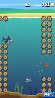 splashy sharky - don’t get mines in endless road! iphone screenshot 3