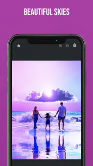 Neon Skies Photo Editor iphone bilder 2