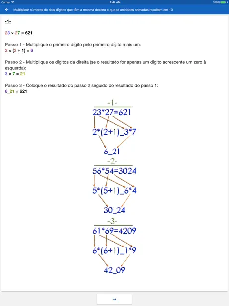 Truques matemáticos (100+) PRO