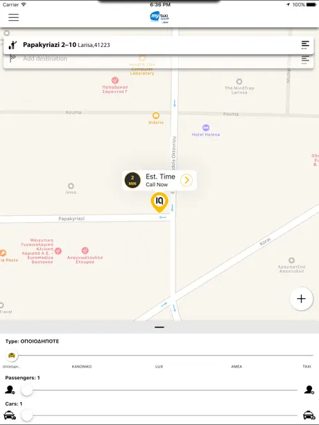 my TAXI Larisa