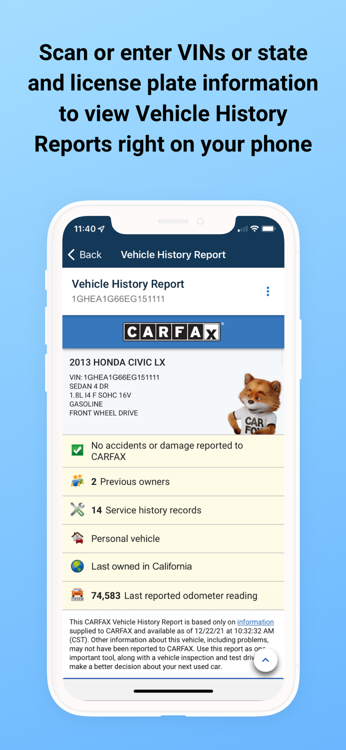 CARFAX for Police