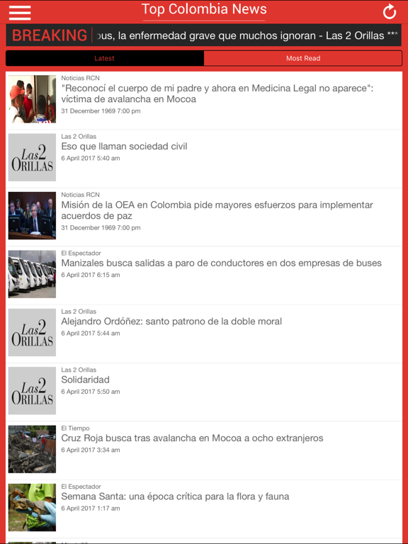 Screenshot #4 pour Top Colombia News