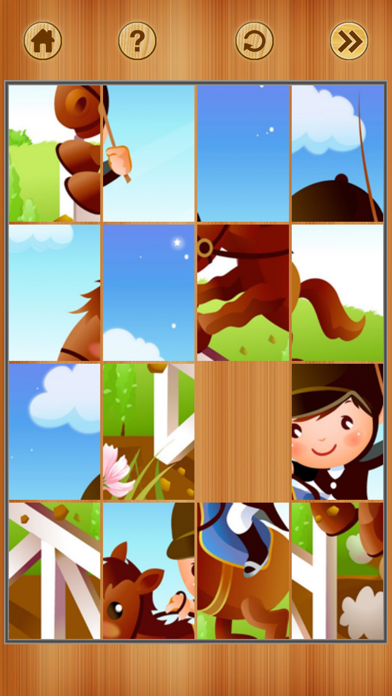 Kids Slide Puzzle - Trò Chơi Ghép Hình Cute Cho Béのおすすめ画像4
