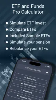 etf calculator pro savingsplan iphone screenshot 1