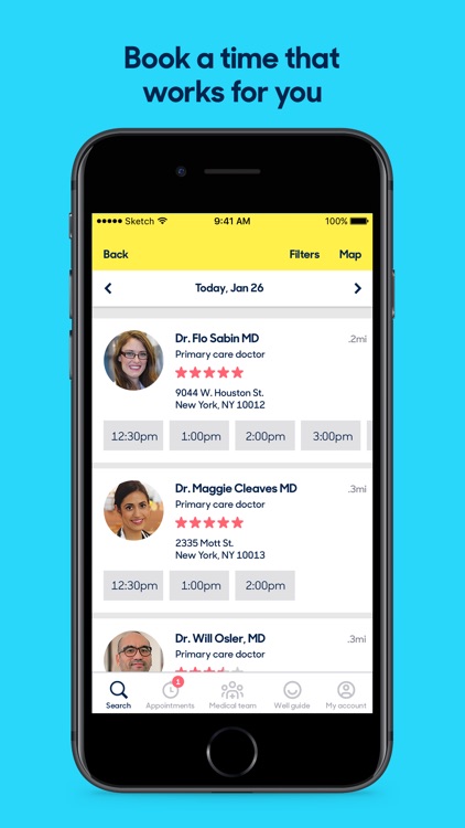 Zocdoc: Find & book a doctor