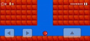 Red Bounce Ball Classic Game screenshot #4 for iPhone