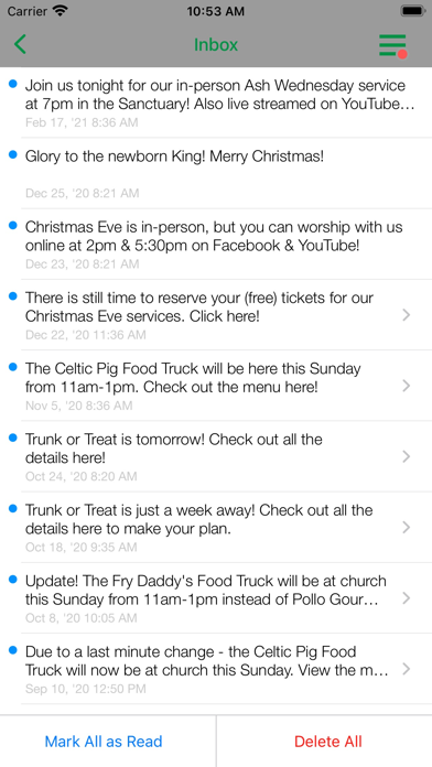 Middletown UMC Screenshot