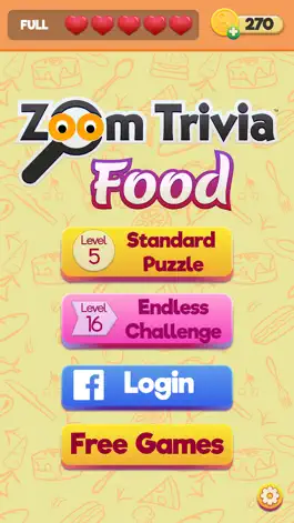 Game screenshot Zoom Trivia - Food Edition mod apk