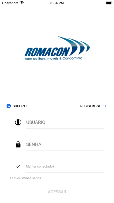Romacon App Screenshot