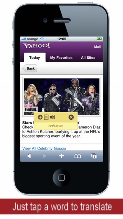 Tap Translate - Translate directly from Safari