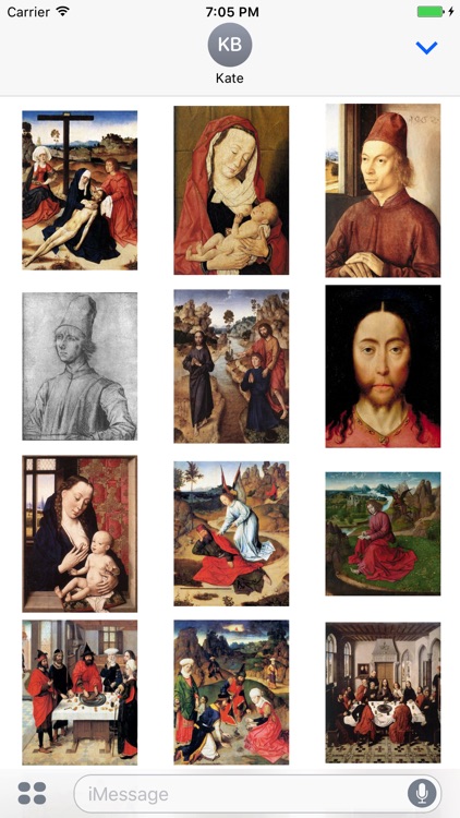 Dirk Bouts Artworks Stickers