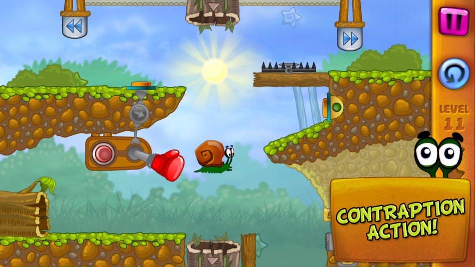 #3. Snail Bob (iOS) 由: Andrei Kovalishin