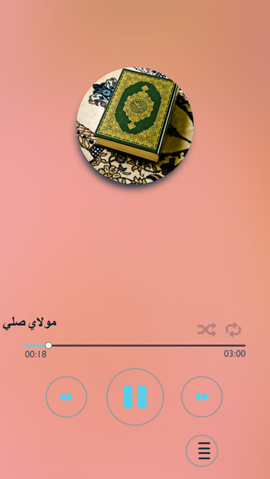 Screenshot #2 pour اناشيد دينية رائعة