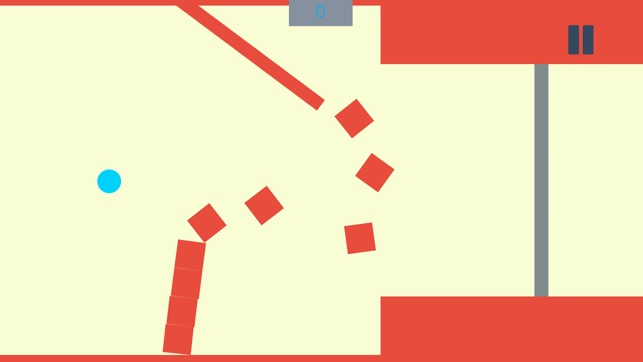 Tunnel Ball 2D - Bounce and Avoid
