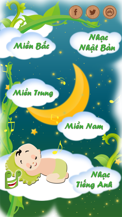 Screenshot #3 pour Hát Ru Ba Miền, Hát Ru Tiếng Anh - Tiếng Nhật