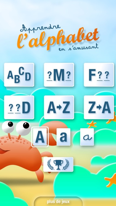 Screenshot #2 pour Apprendre l'alphabet...
