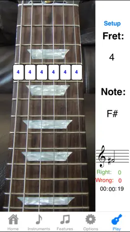 Game screenshot Super Guitar Fretboard Lite hack