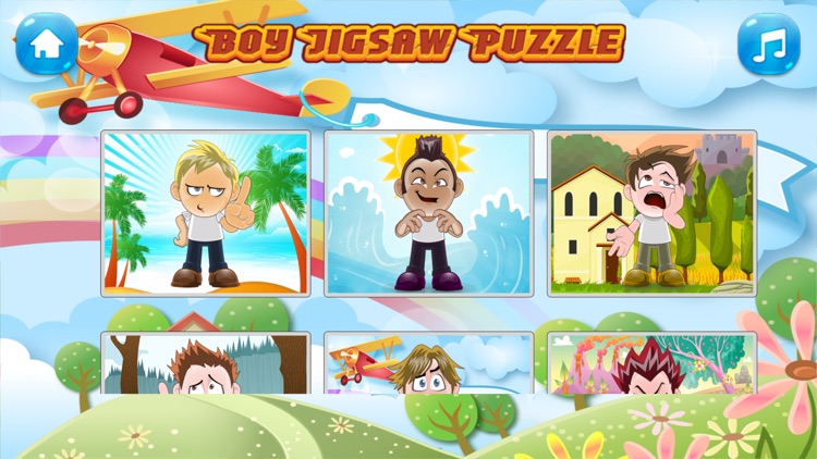 boy puzzle learning games