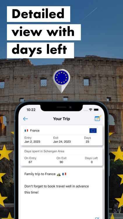 Schengen Days Calculator screenshot-3