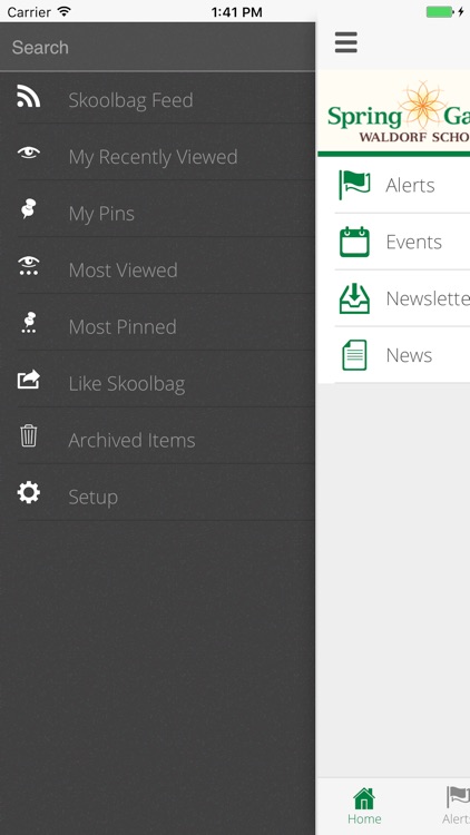 Spring Garden Waldorf School - Skoolbag