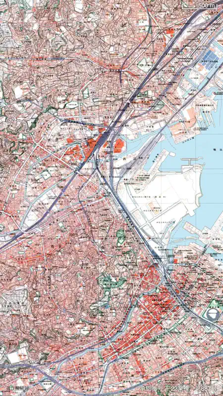 横濱時層地図 screenshot 2 of 4