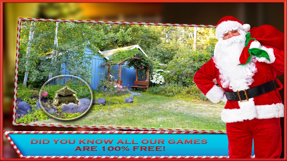 #2. Hidden Object Games Finding Santa (iOS) 由: Big Leap Studios