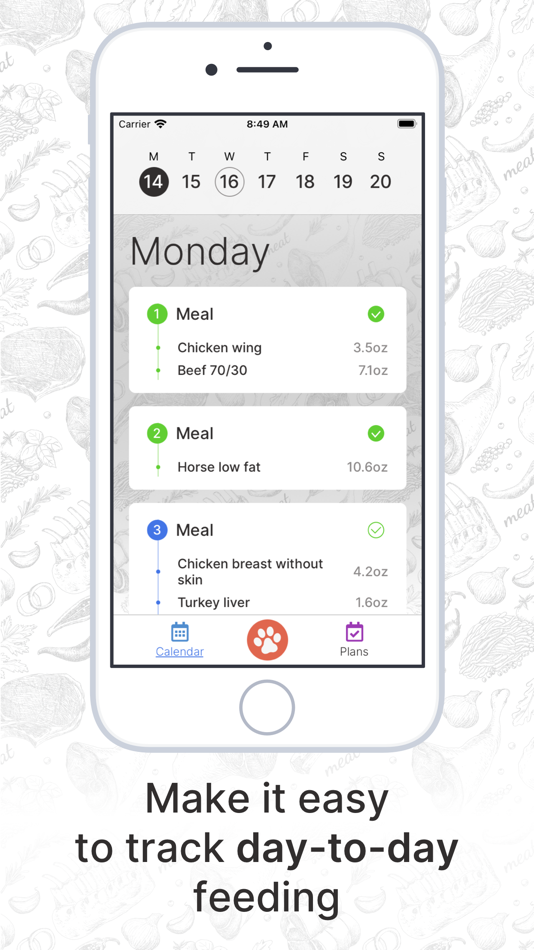 #4. BarfPlan (iOS) 由: Tomasz Niezurawski