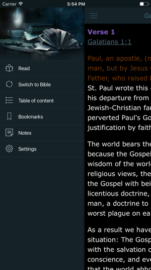 Luther's Bible Commentary on Galatians. KJV Verses(圖2)-速報App