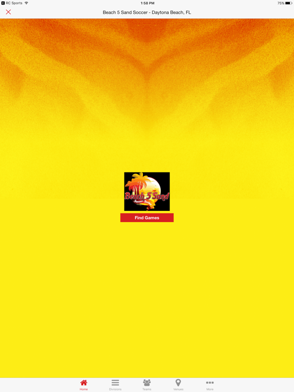 Beach 5 Sand Soccer iPad screenshot 3 - Sports app