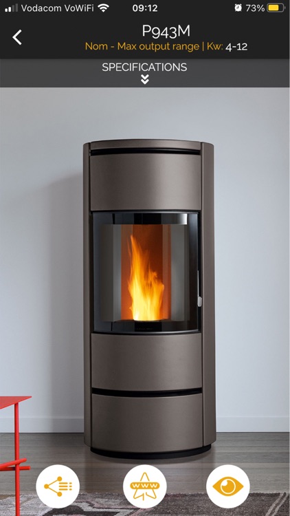 Calore Fireplaces Visualizer