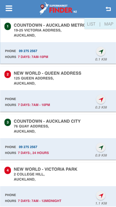 Screenshot #3 pour Supermarket Finder NZ