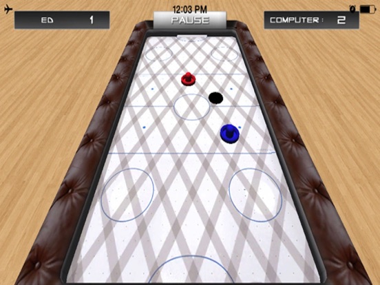 Screenshot #1 for Air Hockey 3D Game