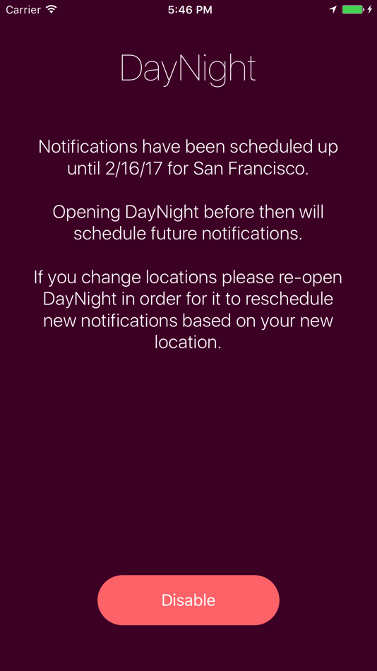 DayNight: Day/Night Awareness - 1.3 - (iOS)