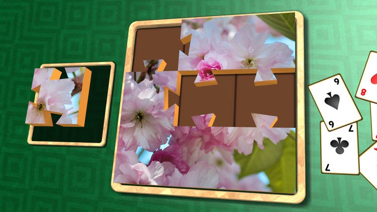 Jigsaw Solitaire Bouquet screenshot-3