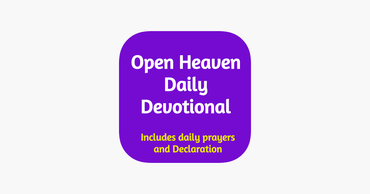 ‎Open Heavens Devotion on the App Store