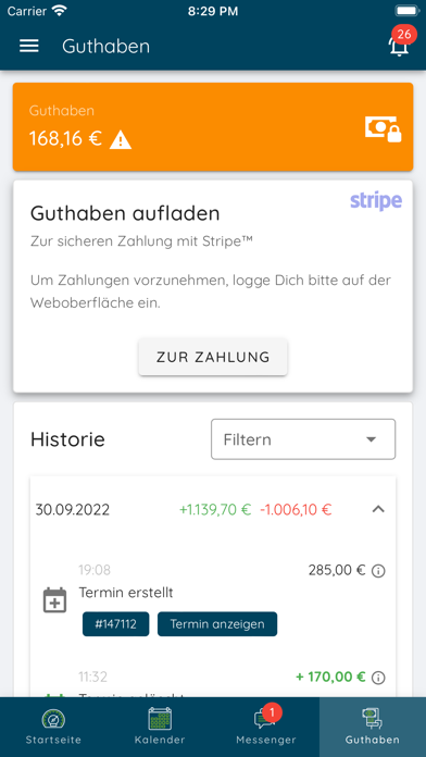 bookandpay Screenshot