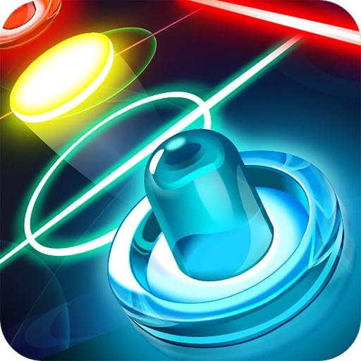 Glow Hockey - Air hockey Battle Free