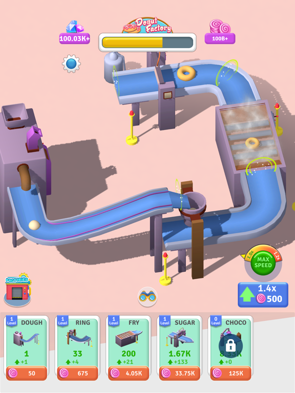 Idle Factories ! iPad screenshot