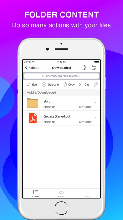 File Manager (File transfer)