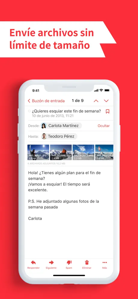 myMail: mail for Gmail, Yahoo