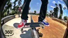 vr skateboard - ski with google cardboard iphone screenshot 2