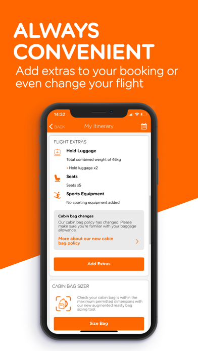 easyJet: Travel App Screenshot