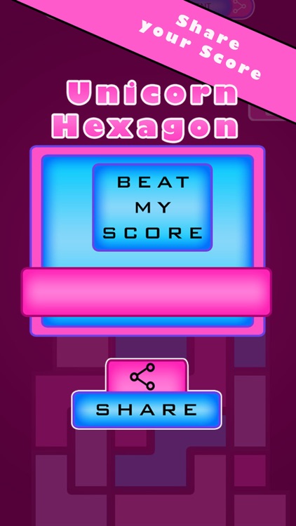 Tricky Unicorn Six! Hexagon Block Game screenshot-3