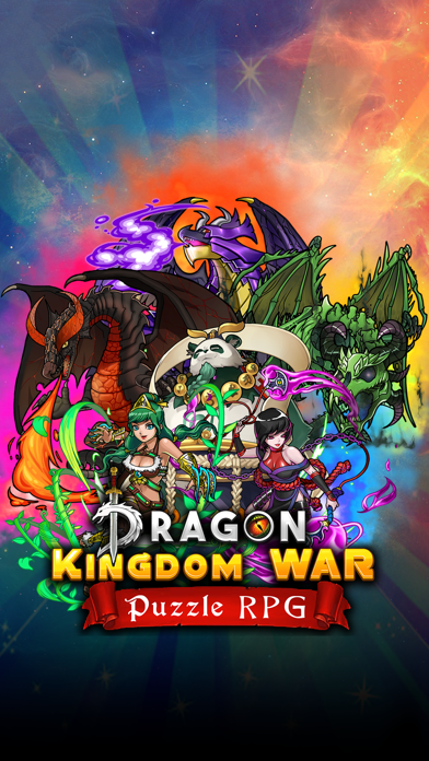 Screenshot #10 for Dragons Kingdom War: Puzzle & Card RPG Game