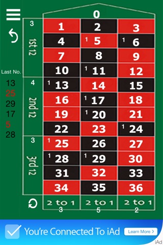 Roulette Tracker Lite screenshot 4