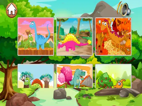 king dinosaur park train a to z easy kid puzzle