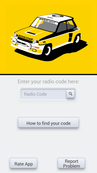 Renault Radio Unlocker screenshot1