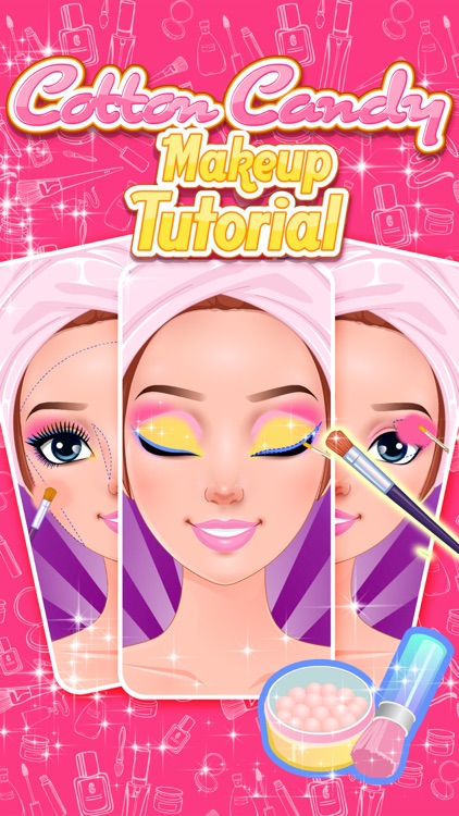 Cotton Candy Makeup Tutorial - Games for kids