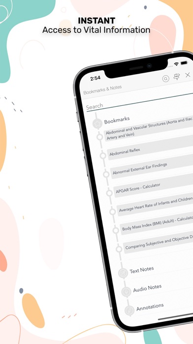 Nurses' HBK Health Assessment Screenshot