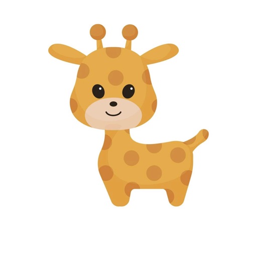 Baby Giraffe Stickers